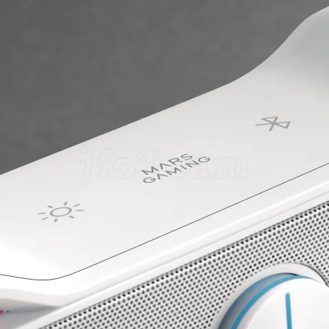 Photo de Enceinte barre de son Mars Gaming MSBX RGB (Blanc)