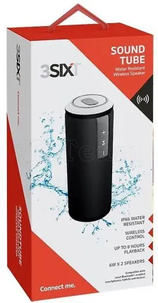 Photo de Enceinte nomade Bluetooth 3Sixt SoundTube 3S-0949 (Noir)