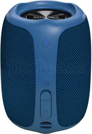 Photo de Enceinte nomade Bluetooth Creative Labs Muvo Play (Bleu)