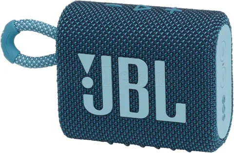 Photo de Enceinte nomade Bluetooth JBL Go 3 (Bleu)