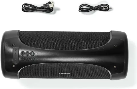 Photo de Enceinte nomade Bluetooth Nedis Party Boombox 50W (Noir)