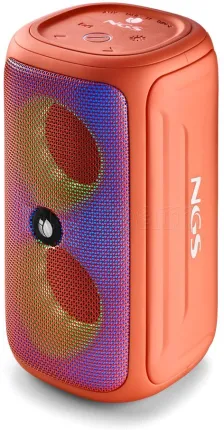 Photo de Enceinte nomade Bluetooth NGS Roller Beast (Orange)
