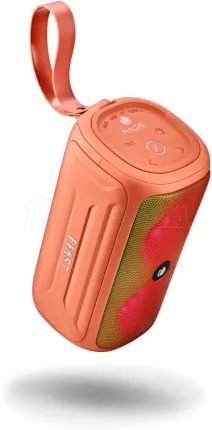 Photo de Enceinte nomade Bluetooth NGS Roller Beast (Orange)