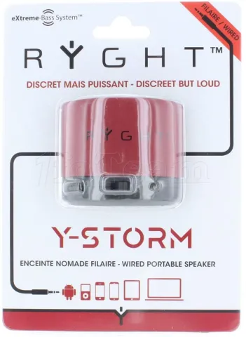 Photo de Enceinte nomade Ryght Y-Storm R480453 (Rouge) -- Id : 155699