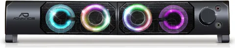 Photo de Enceintes 2en1 Advance SoundPhonic 2.0 RGB (Noir)