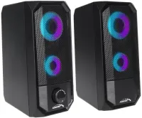 Photo de Enceintes AudioCore AC845 RGB USB (Noir)