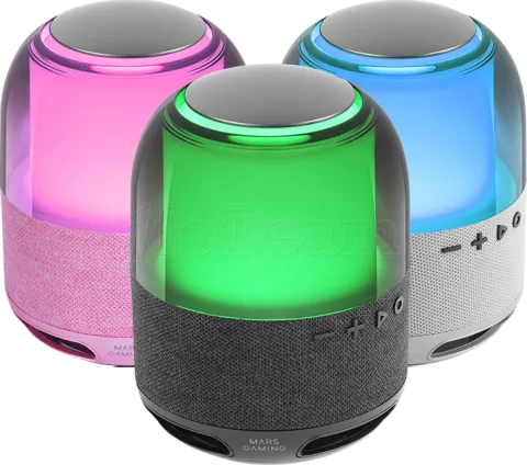 Photo de Enceintes Bluetooth Mars Gaming MS-Flow RGB (Noir)
