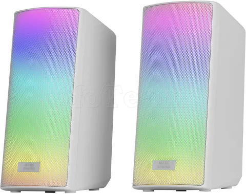 Photo de Enceintes Bluetooth Mars Gaming MS-RGB2 (Blanc)