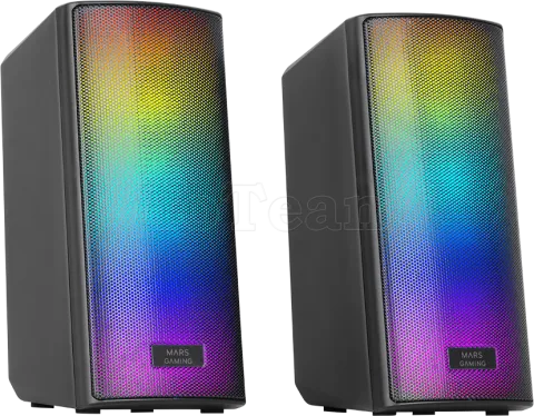 Photo de Enceintes Bluetooth Mars Gaming MS-RGB2 (Noir)