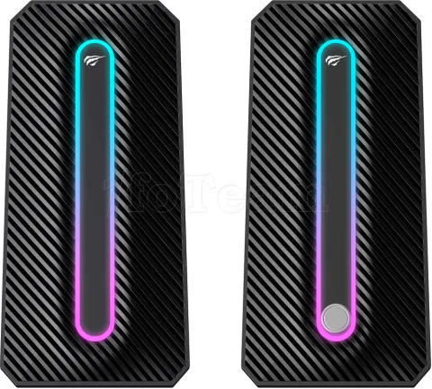 Photo de Enceintes Havit SK216 RGB Illuminated (Noir)