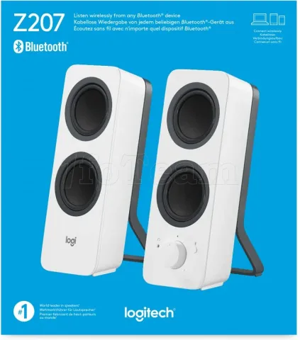 Photo de Enceintes Logitech Z207 (Blanc)