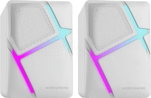Photo de Enceintes Mars Gaming MS-H RGB (Blanc)