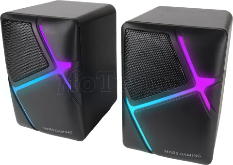 Photo de Enceintes Mars Gaming MS-H RGB (Noir)