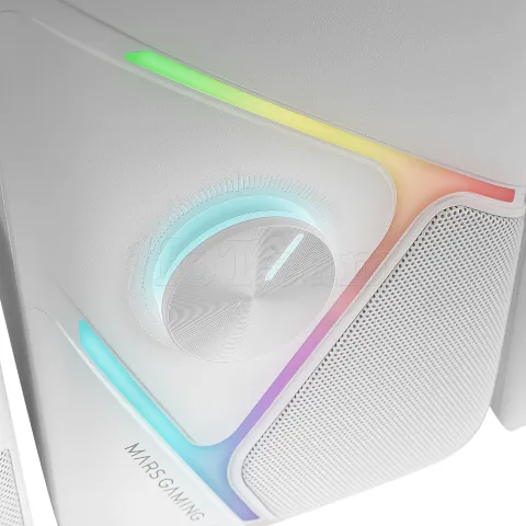 Photo de Enceintes Mars Gaming MS-H21 RGB (Blanc)
