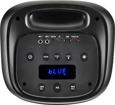 Photo de Enceintes nomade Bluetooth NGS Wild Drip RGB (Noir)
