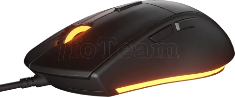 Photo de Ensemble Tapis - Souris filaire Gamer Cougar Minos XC RGB (Noir)