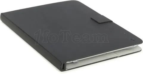 Photo de Étui de protection à rabat NGS Powercave pour tablettes 10"max avec batterie de secours 6600 mAh (Noir)