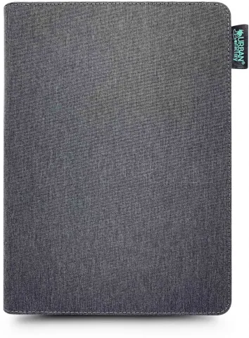 Photo de Étui de protection à rabat Urban Factory Greenee pour Galaxy Tab A7 10,4" + 1x protection verre trempé + 1x stylet (Gris)