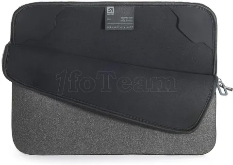 Photo de Étui de protection (Housse) Tucano Mélange pour ordinateur portable 14" max (Gris)