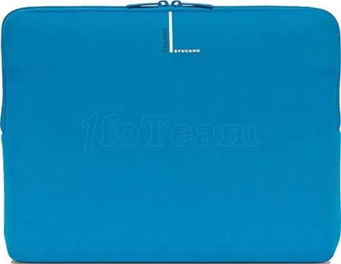 Photo de Étui de protection (Housse) Tucano Second Skin Colore pour ordinateur portable 15.6" max (Bleu)