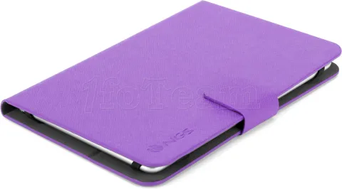 Photo de Étui de protection universelle à rabat NGS Papiro pour tablettes 8"max (Violet)