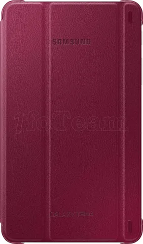 Photo de Etui rabat Samsung pour Galaxy Tab 4 7" (Rouge Grenat) -- Id : 104412