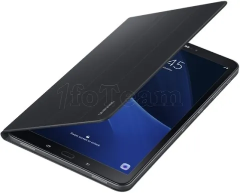 Photo de Etui rabat Samsung pour Galaxy Tab A - 10'' 2016 (Noir)