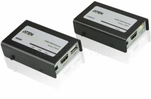 Photo de Extender Aten USB + HDMI via RJ45 Cat.6 (VE803)