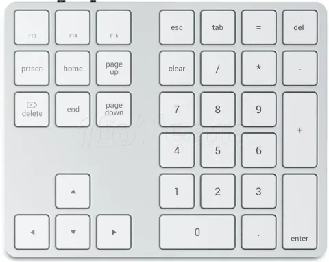 Photo de Extension de clavier sans fil Bluetooth Satechi (Argent)