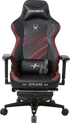 Photo de Fauteuil 1stPlayer Duke (Noir/Rouge)