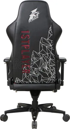 Photo de Fauteuil 1stPlayer Duke (Noir/Rouge)