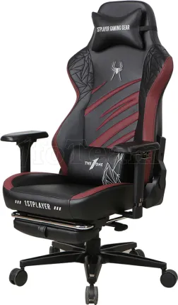 Photo de Fauteuil 1stPlayer Duke (Noir/Rouge)