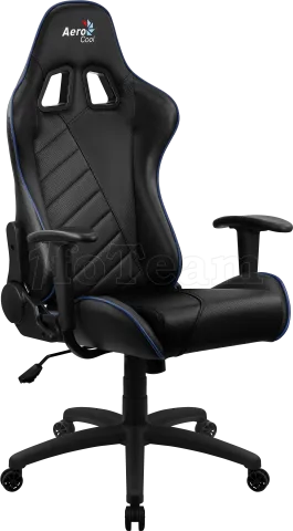 Photo de Fauteuil Aerocool AC110 Air (Noir/Bleu)