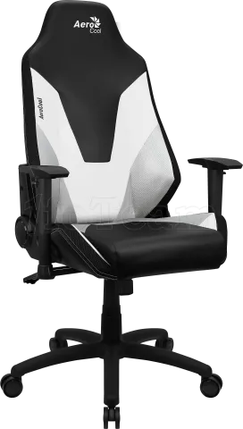 Photo de Fauteuil Aerocool Admiral (Noir/Blanc)