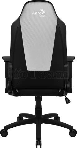 Photo de Fauteuil Aerocool Admiral (Noir/Blanc)