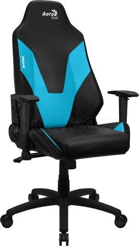 Photo de Fauteuil Aerocool Admiral (Noir/Bleu)