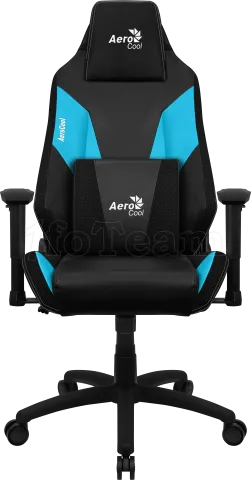 Photo de Fauteuil Aerocool Admiral (Noir/Bleu)