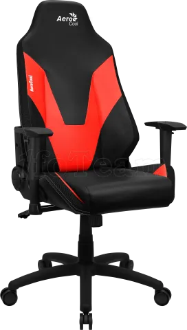 Photo de Fauteuil Aerocool Admiral (Noir/Rouge)