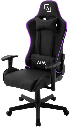 Photo de Fauteuil AIM E-Sports RGB (Noir)