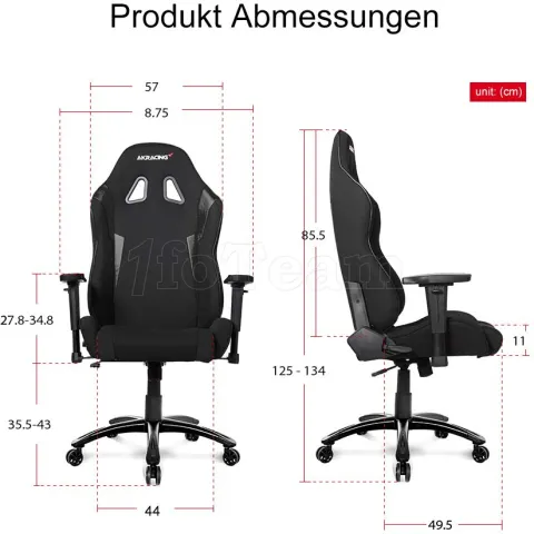 Photo de Fauteuil AKRacing Core EX Wide SE (Noir)