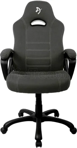 Photo de Fauteuil Arozzi Enzo Woven Fabric (Noir)