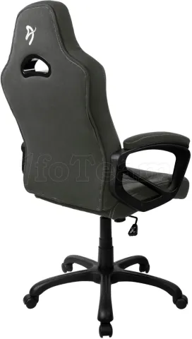 Photo de Fauteuil Arozzi Enzo Woven Fabric (Noir)
