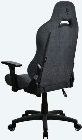 Photo de Fauteuil Arozzi Torretta SoftFabric (Gris/Noir)