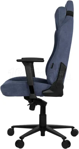 Photo de Fauteuil Arozzi Vernazza Soft Fabric (Bleu)