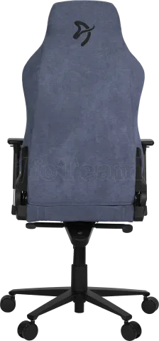 Photo de Fauteuil Arozzi Vernazza Soft Fabric (Bleu)