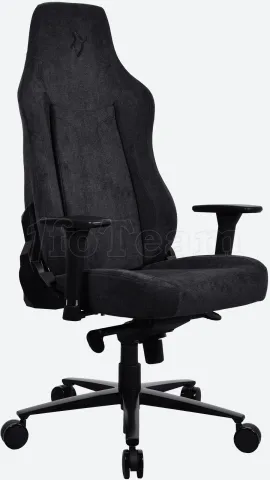 Photo de Fauteuil Arozzi Vernazza Soft Fabric (Noir)