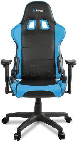 Photo de Fauteuil Arozzi Verona V2 (Noir/Bleu)