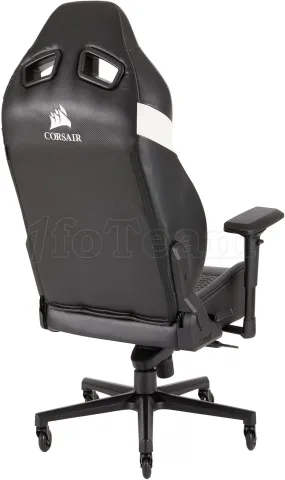 Photo de Fauteuil Corsair T2 Road Warrior (Noir/Blanc)