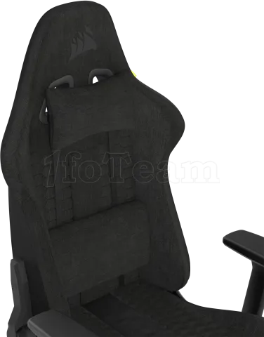 Photo de Fauteuil Corsair TC100 Relaxed (Noir)
