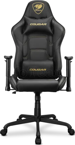 Photo de Fauteuil Cougar Armor Elite (Noir/Or)